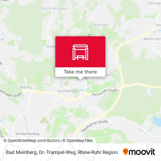 Карта Bad Meinberg, Dr.-Trampel-Weg