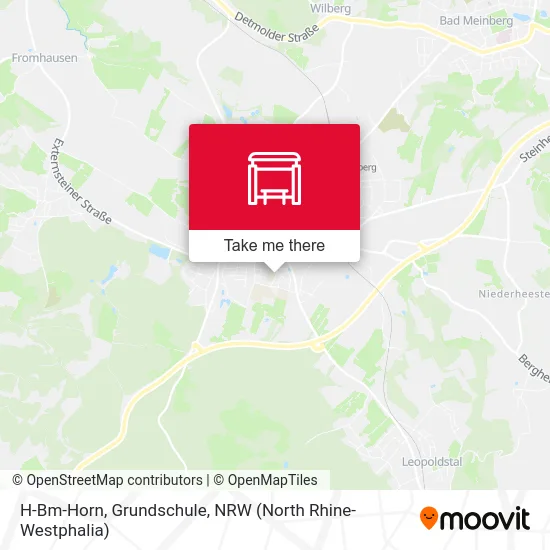 H-Bm-Horn, Grundschule map