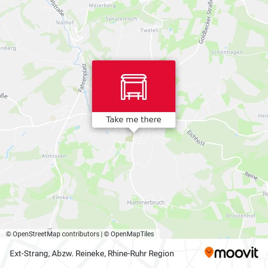 Ext-Strang, Abzw. Reineke map