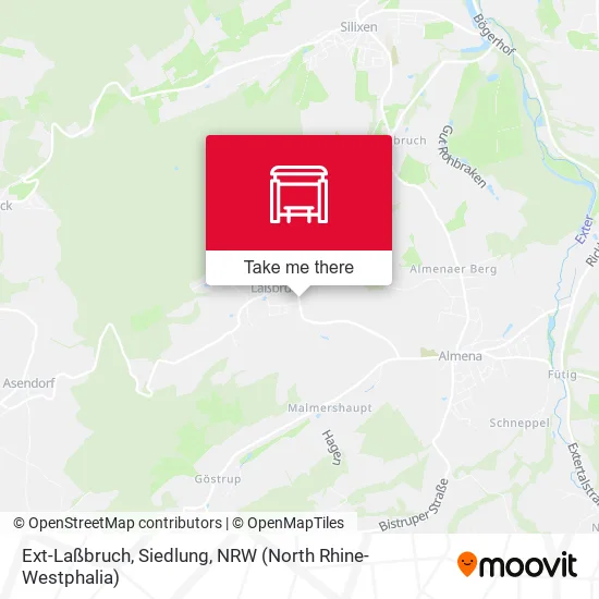 Карта Ext-Laßbruch, Siedlung