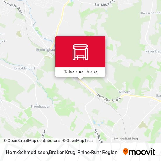 Horn-Schmedissen,Broker Krug map