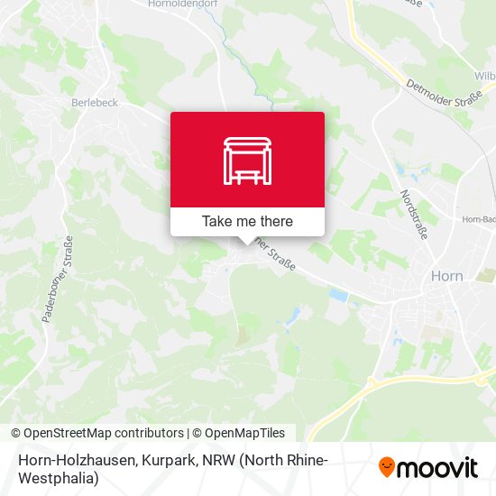 Horn-Holzhausen, Kurpark map