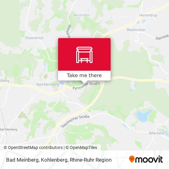 Карта Bad Meinberg, Kohlenberg