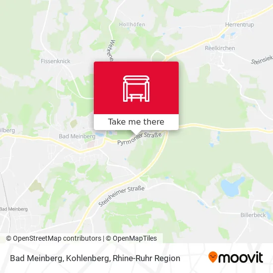 Карта Bad Meinberg, Kohlenberg
