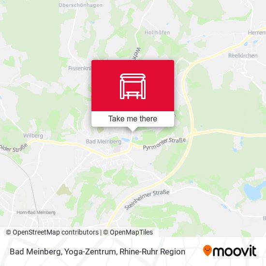 Карта Bad Meinberg, Yoga-Zentrum