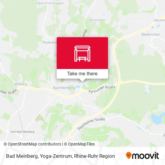 Карта Bad Meinberg, Yoga-Zentrum