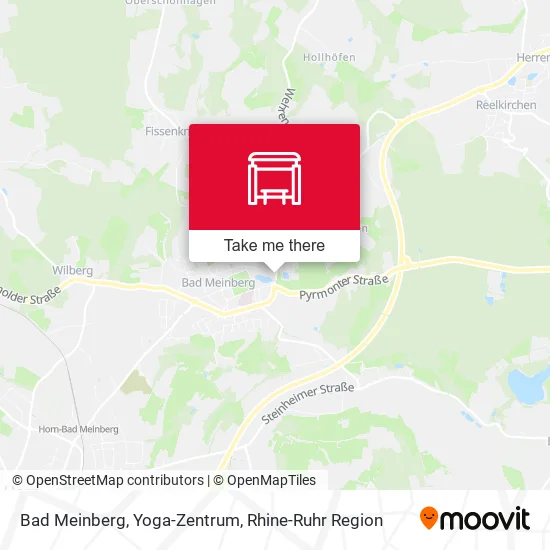 Карта Bad Meinberg, Yoga-Zentrum