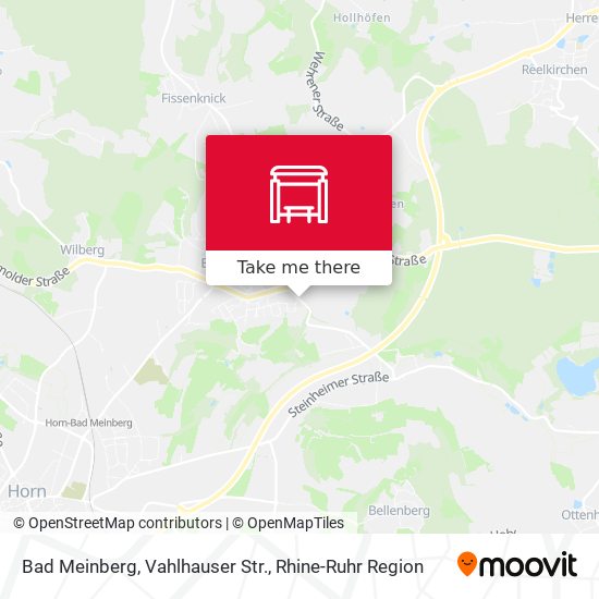 Bad Meinberg, Vahlhauser Str. map