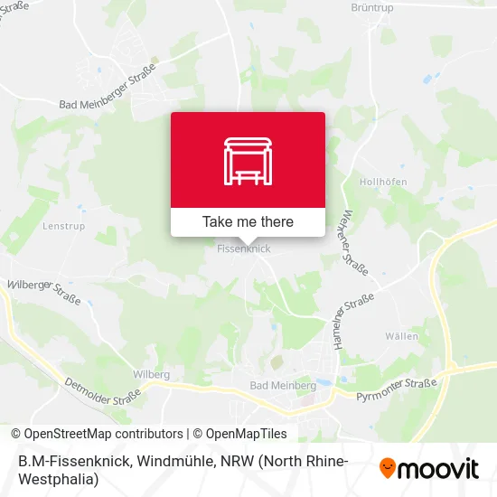 B.M-Fissenknick, Windmühle map