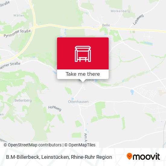 B.M-Billerbeck, Leinstücken map