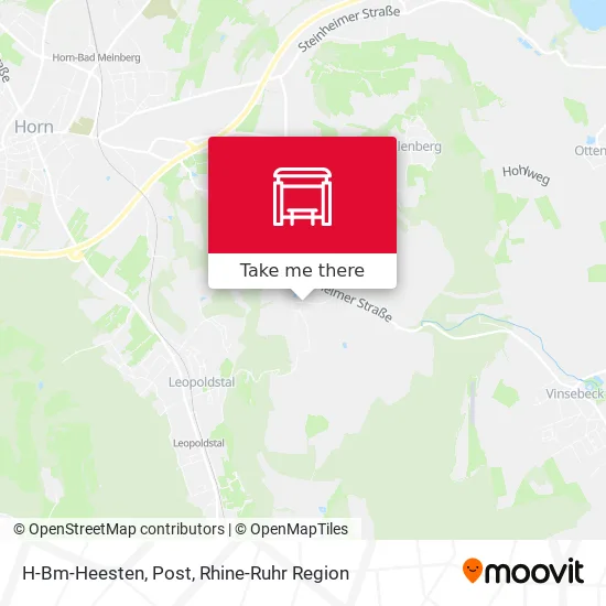 Карта H-Bm-Heesten, Post