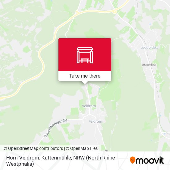 Horn-Veldrom, Kattenmühle map