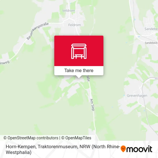 Карта Horn-Kempen, Traktorenmuseum