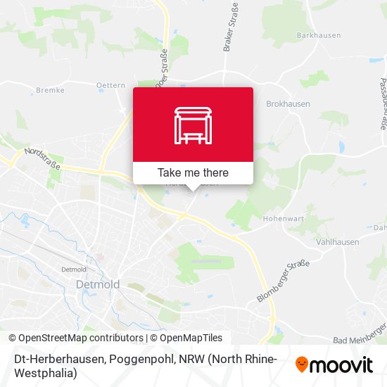 Dt-Herberhausen, Poggenpohl map