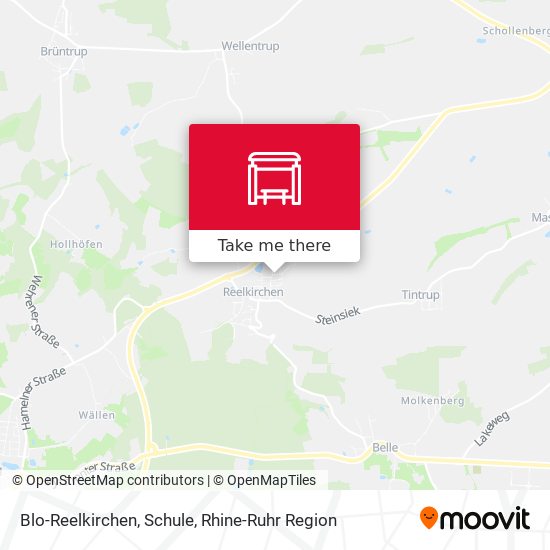 Blo-Reelkirchen, Schule map