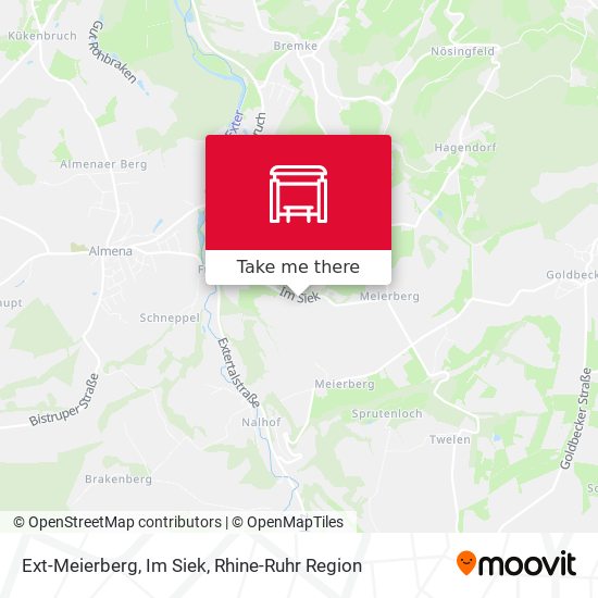 Карта Ext-Meierberg, Im Siek
