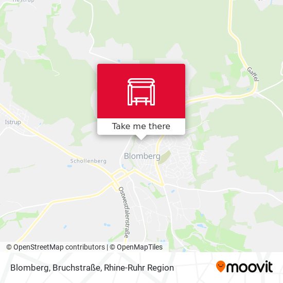 Blomberg, Bruchstraße map