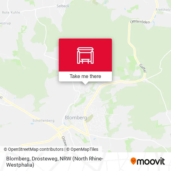 Карта Blomberg, Drosteweg