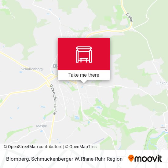 Blomberg, Schmuckenberger W map