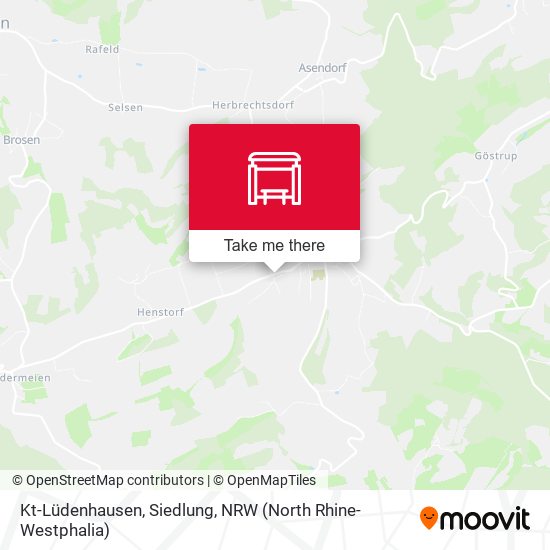 Kt-Lüdenhausen, Siedlung map