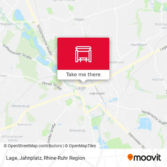 Карта Lage, Jahnplatz