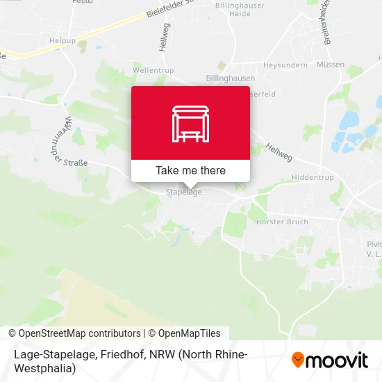 Lage-Stapelage, Friedhof map