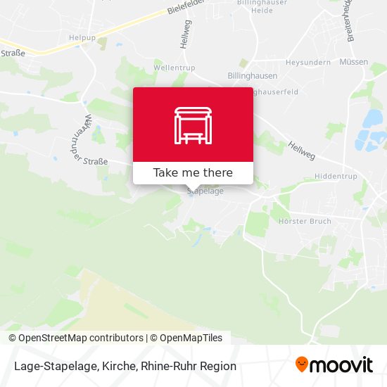 Lage-Stapelage, Kirche map