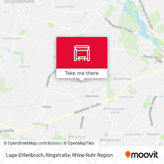 Lage-Ehlenbruch, Ringstraße map
