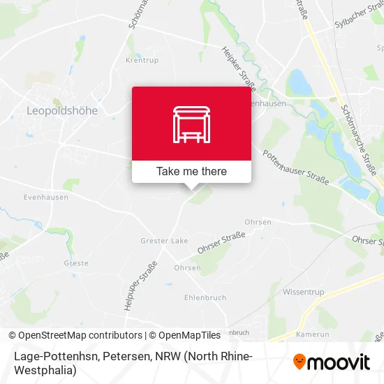 Карта Lage-Pottenhsn, Petersen