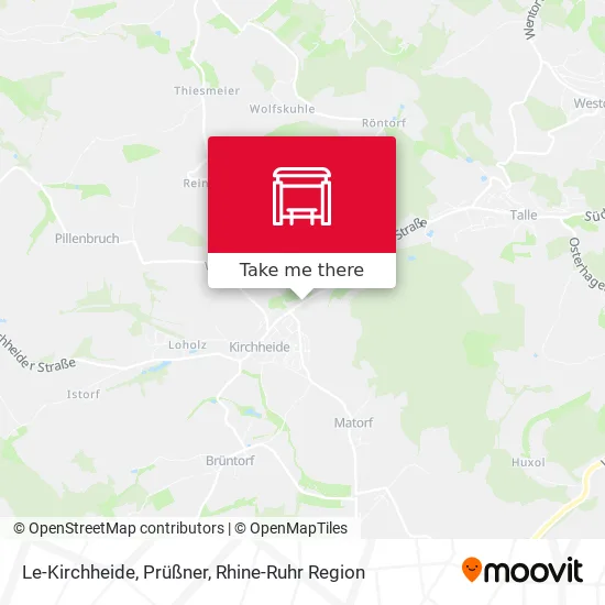 Карта Le-Kirchheide, Prüßner