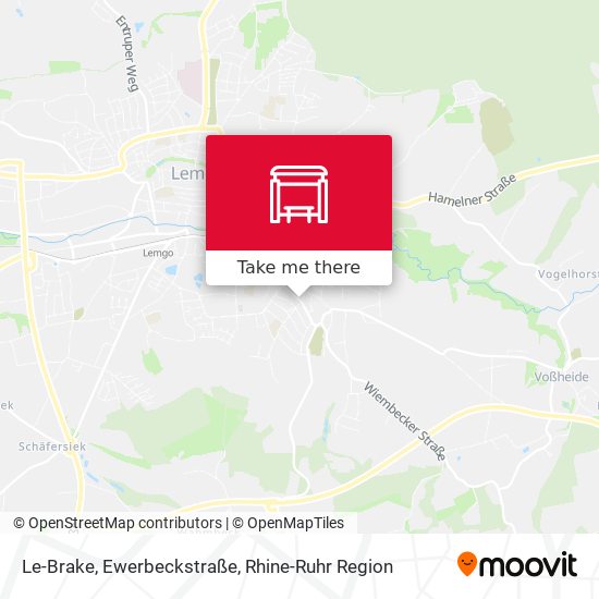 Le-Brake, Ewerbeckstraße map