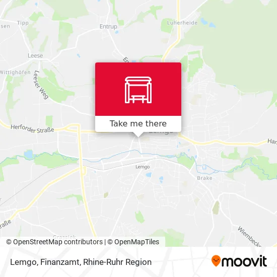 Карта Lemgo, Finanzamt