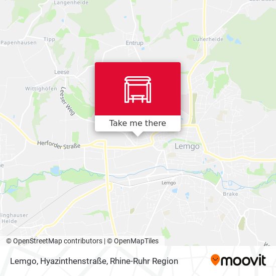 Lemgo, Hyazinthenstraße map