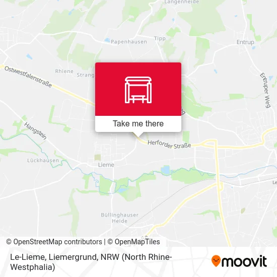 Le-Lieme, Liemergrund map