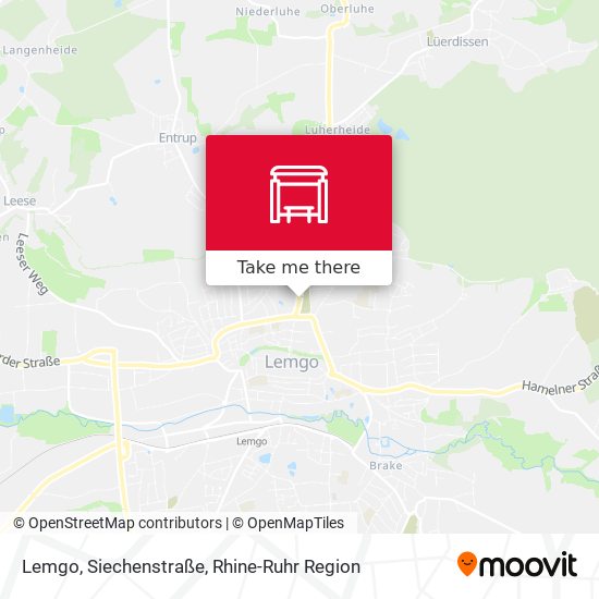 Lemgo, Siechenstraße map