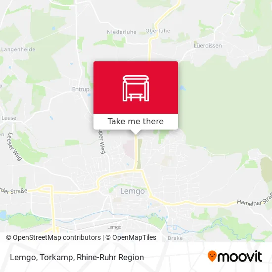 Карта Lemgo, Torkamp