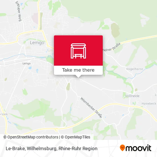 Карта Le-Brake, Wilhelmsburg