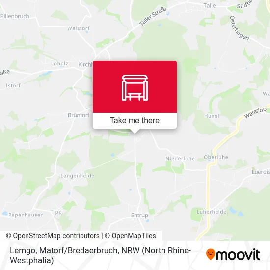 Lemgo, Matorf/Bredaerbruch map