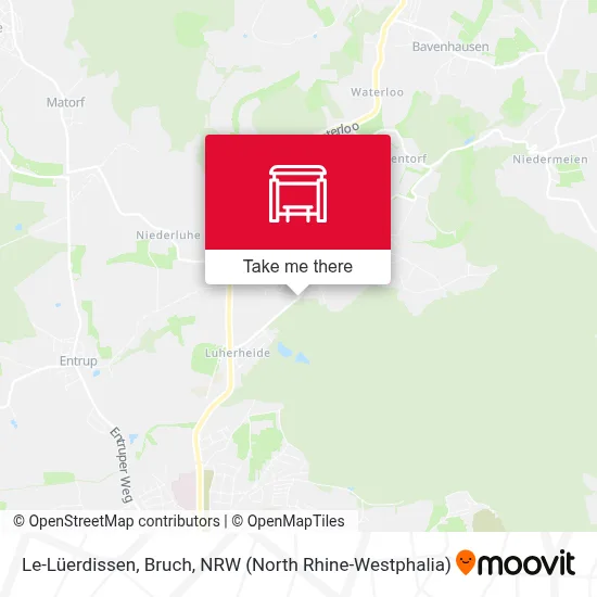 Le-Lüerdissen, Bruch map