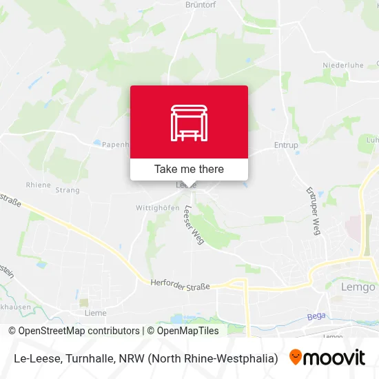 Le-Leese, Turnhalle map