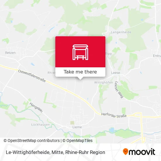 Карта Le-Wittighöferheide, Mitte