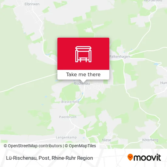 Карта Lü-Rischenau, Post