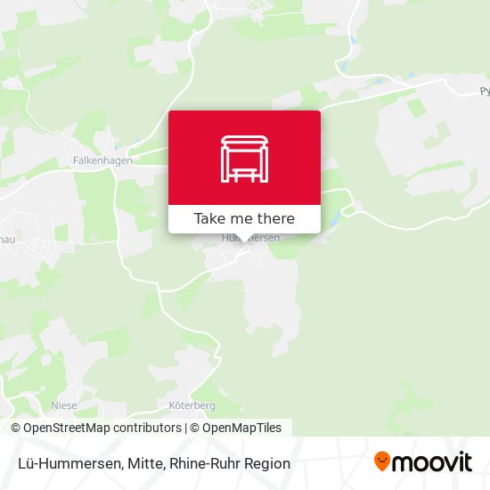 Lü-Hummersen, Mitte map