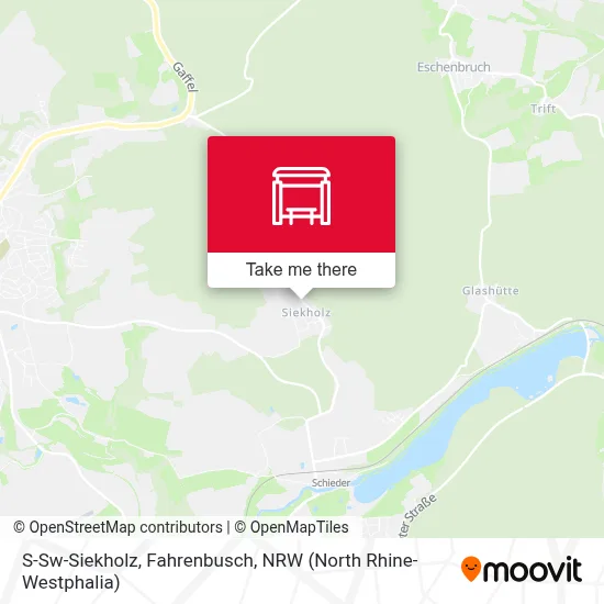 S-Sw-Siekholz, Fahrenbusch map