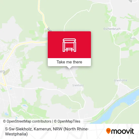 S-Sw-Siekholz, Kamerun map