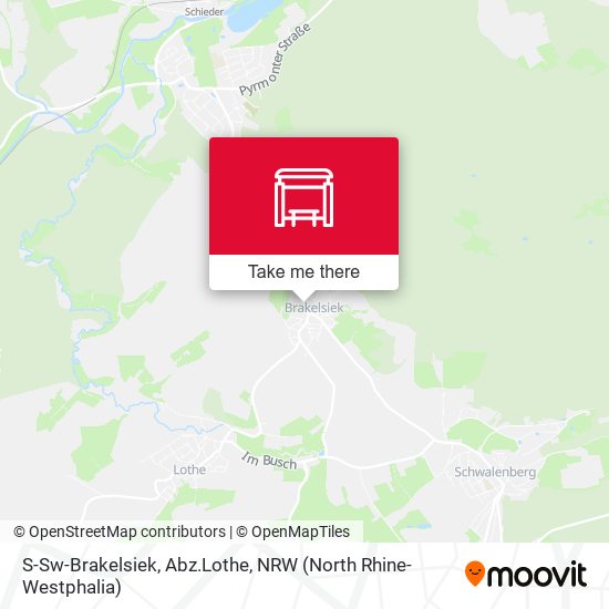 S-Sw-Brakelsiek, Abz.Lothe map