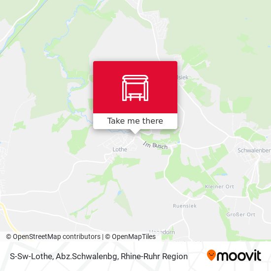 Карта S-Sw-Lothe, Abz.Schwalenbg