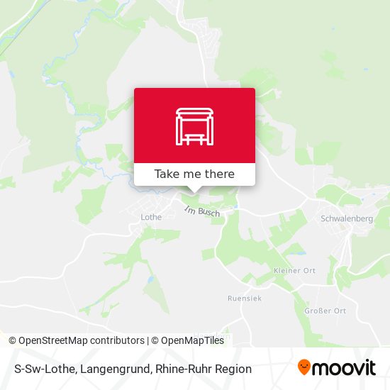 Карта S-Sw-Lothe, Langengrund