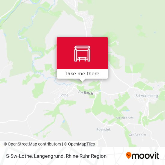 Карта S-Sw-Lothe, Langengrund