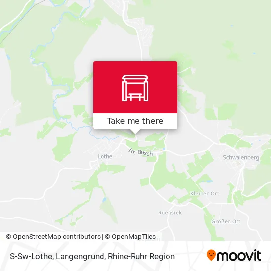 Карта S-Sw-Lothe, Langengrund